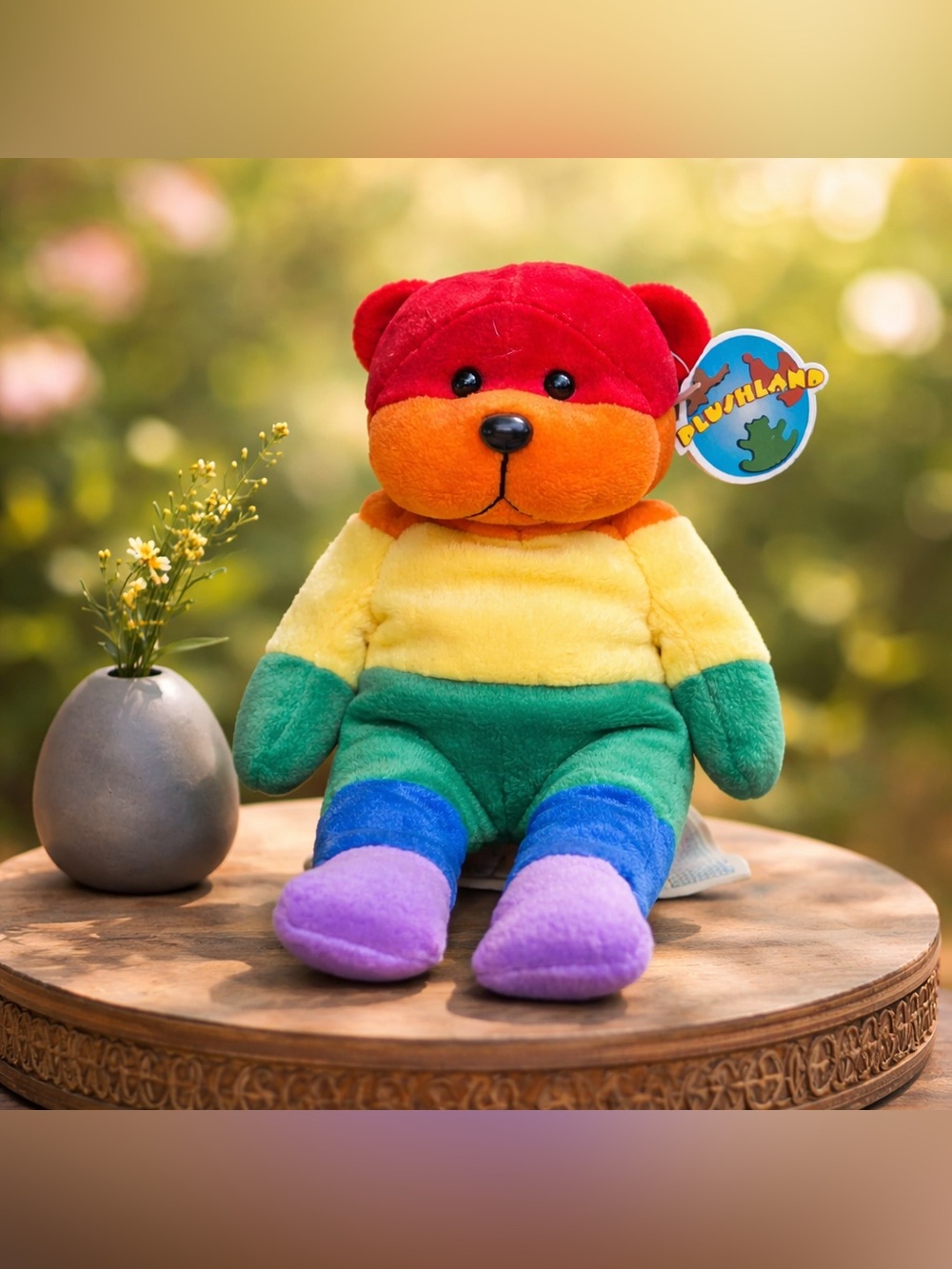 Plush Full Rainbow Pride π³οΈβπ Teddy Bear